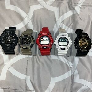 SET OF 5 watches